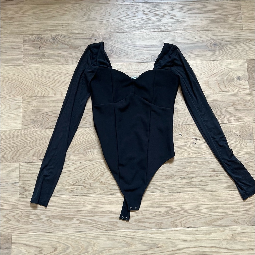 Abercrombie & Fitch Women's Black Bodysuit